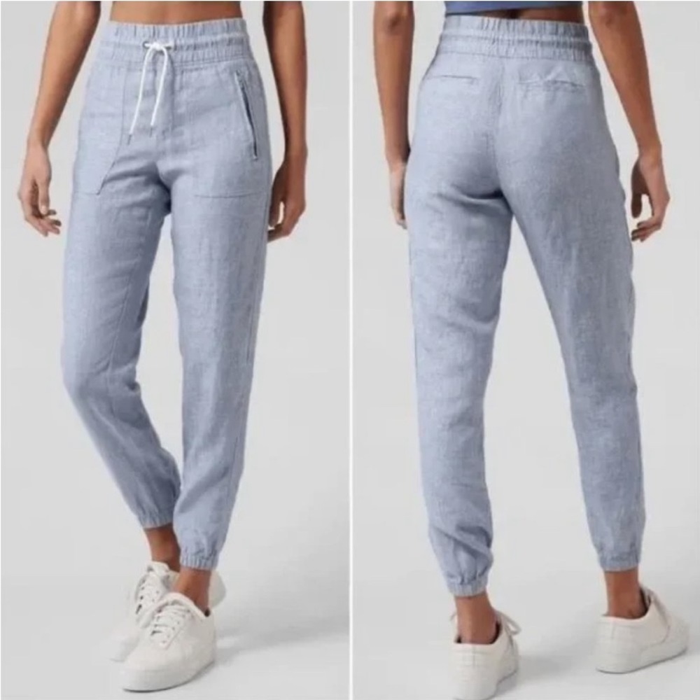Athleta Light Blue Joggers
